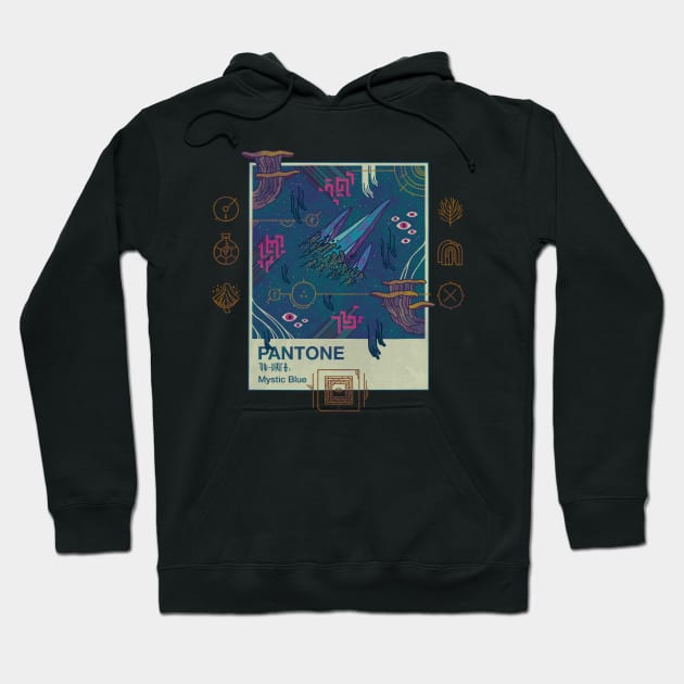 Mystic Blue Hoodie by againstbound